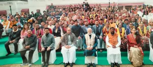 Rajki Sapera Team with PM Modi