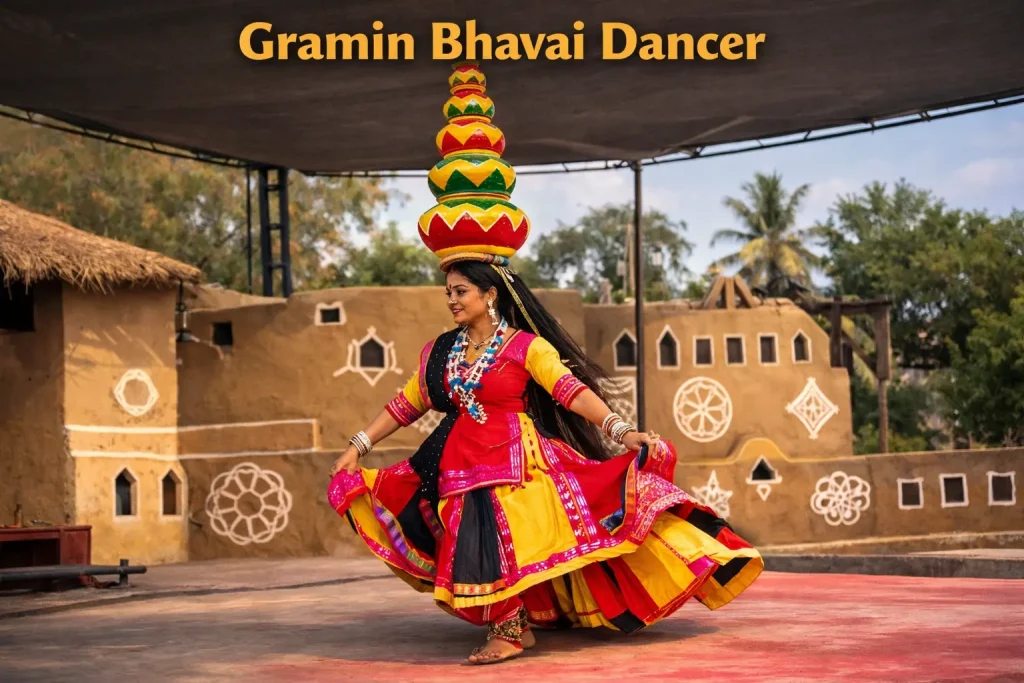 gramin bhavai dance in India
