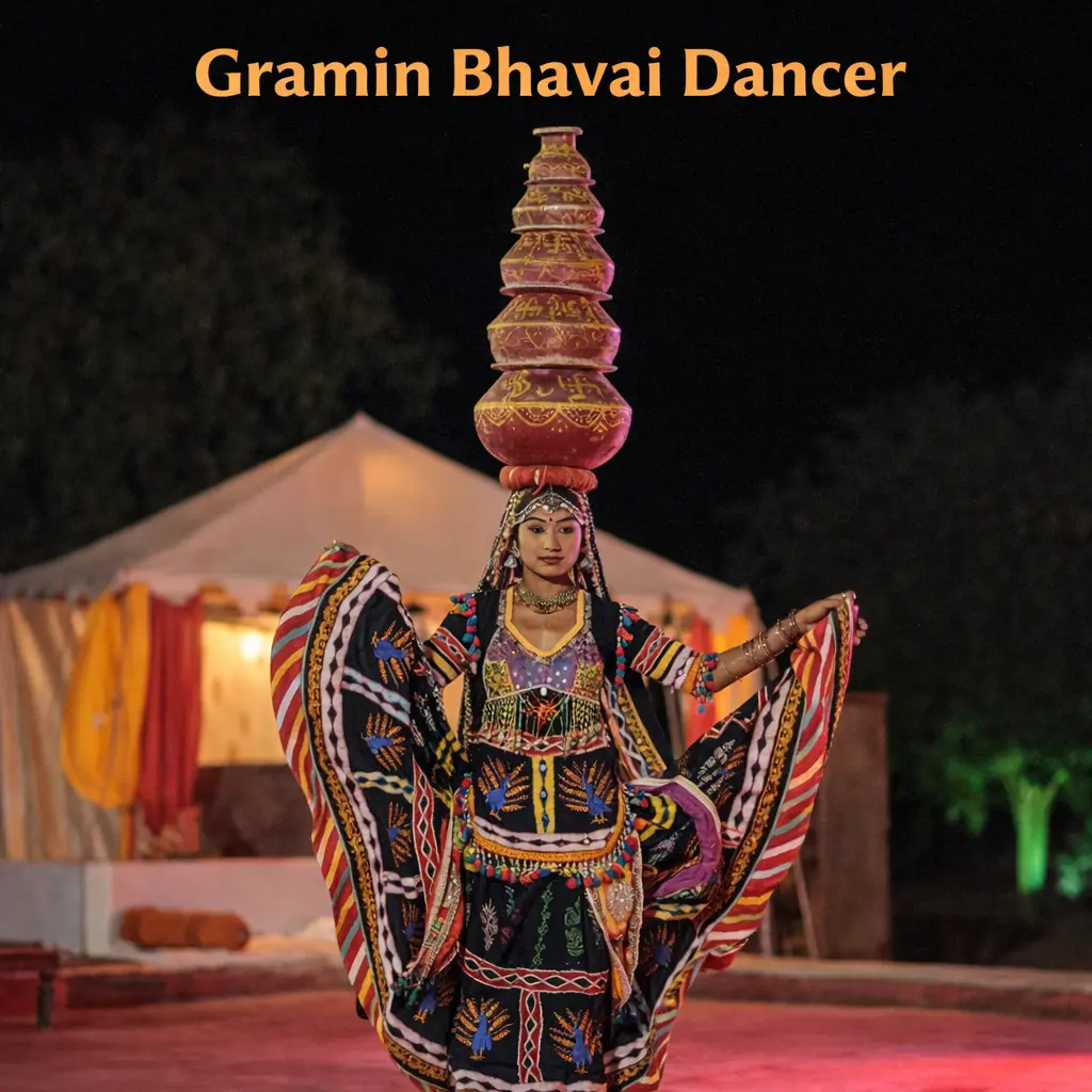 gramin bhavai dancers
