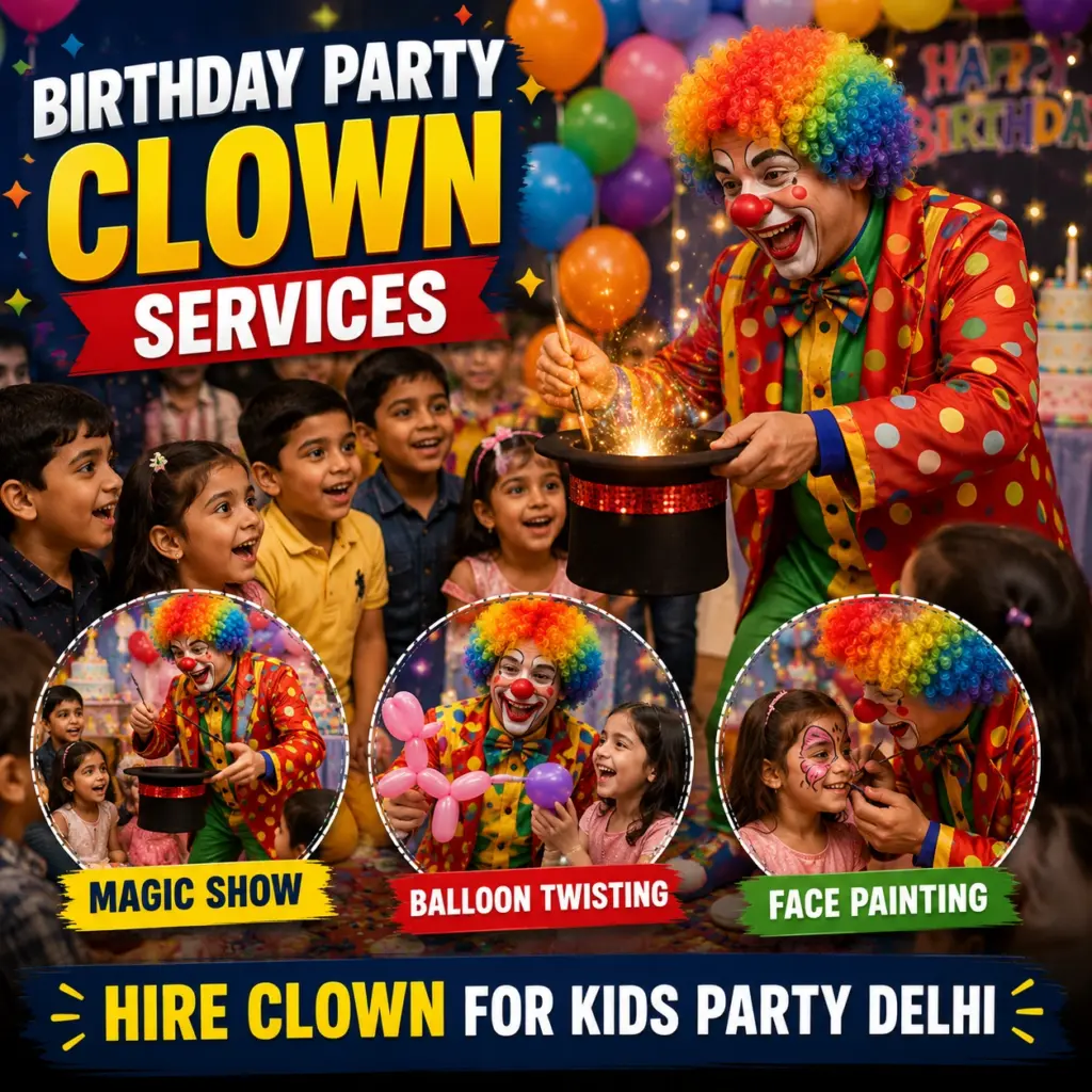 Hire Best Clown Artist