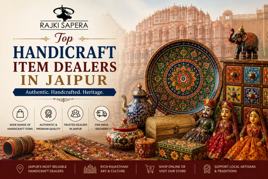 top handicraft item dealers in Jaipur