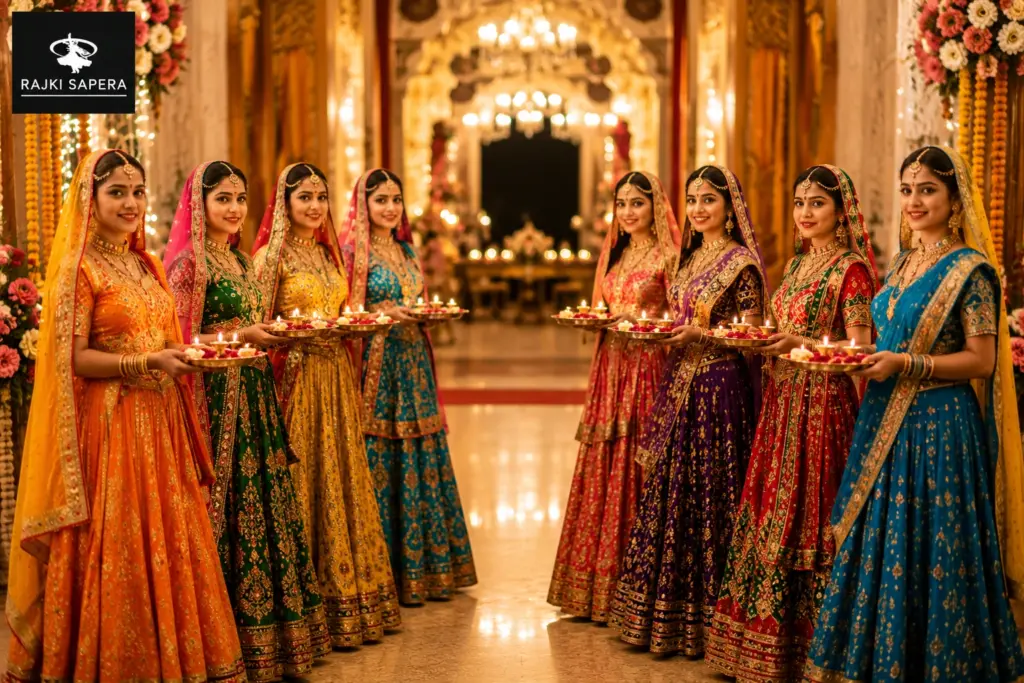 Book welcome girls for wedding