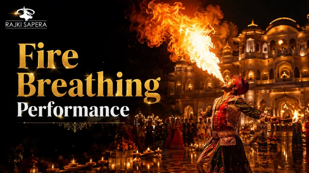 Fire breathing performers for hire